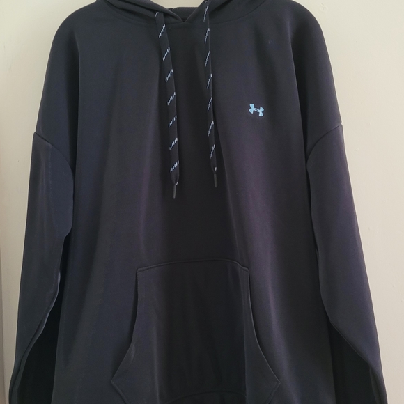 Under Armour Women's Fleece Metallic Hoodie - Picture 3 of 11